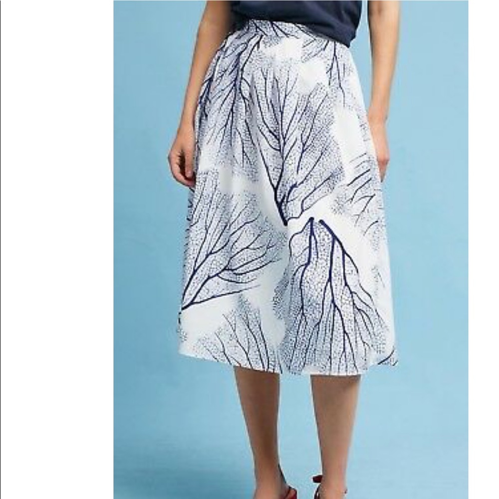 Hutch Arboretrum midi skirt - Anthropologie